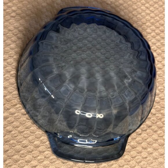 Anchor Hocking Cobalt Blue Glass Round Casserole Oven Dish 1.5 QT. 8.25" Dia USA - Picture 2 of 7